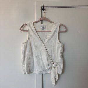 Madewell Sleeveless Wrap Top